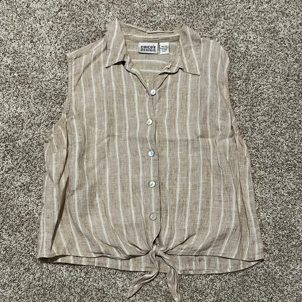 Linen Tank Top